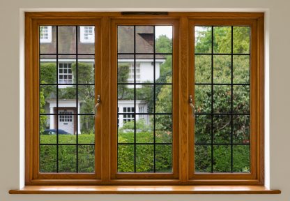 Wood casement windows by Patchett Joinery