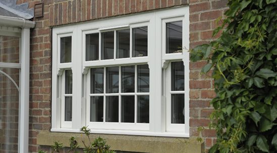 Wooden sash windows by Patchett Joinery