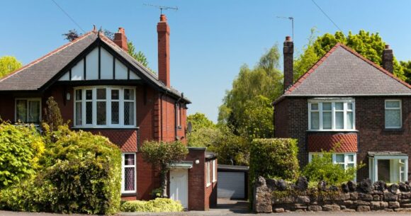 Houses Displaying Various Styles of Casement Windows