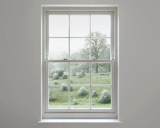 Timber sash windows