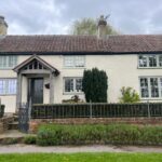 Mr Meakin's house with timber windows and doors