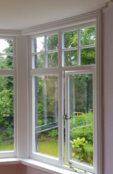 Heritage flush casement timber window