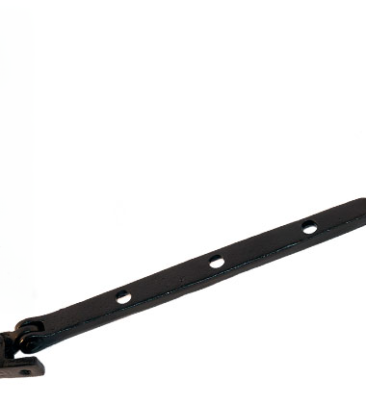 Black iron bulb end peg stay