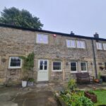 Barn conversion with replacement timber windows by Patchett Joinery.